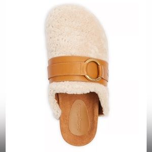 See by Chloé Gema Shearling Mules
